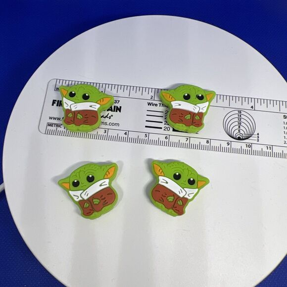 Other - Grogu Baby Yoda Silicone Focal Beads DIY Crafts Beadable Pens Pcs 4